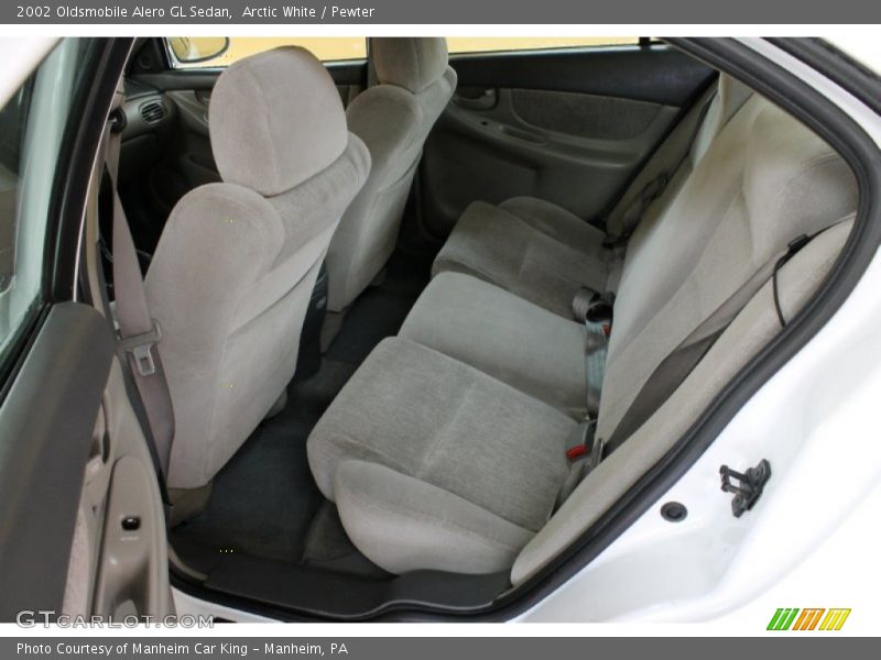  2002 Alero GL Sedan Pewter Interior