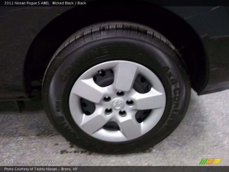 Wicked Black / Black 2011 Nissan Rogue S AWD