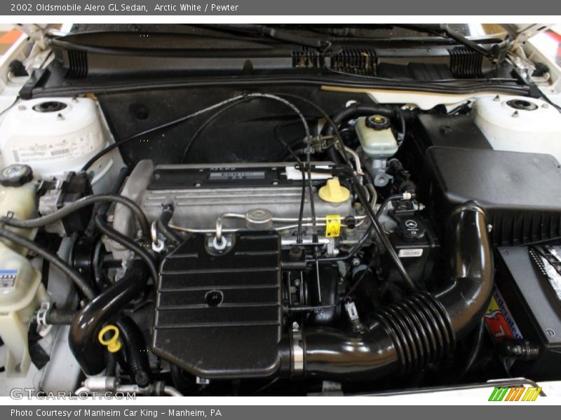  2002 Alero GL Sedan Engine - 2.2 Liter DOHC 16-Valve 4 Cylinder
