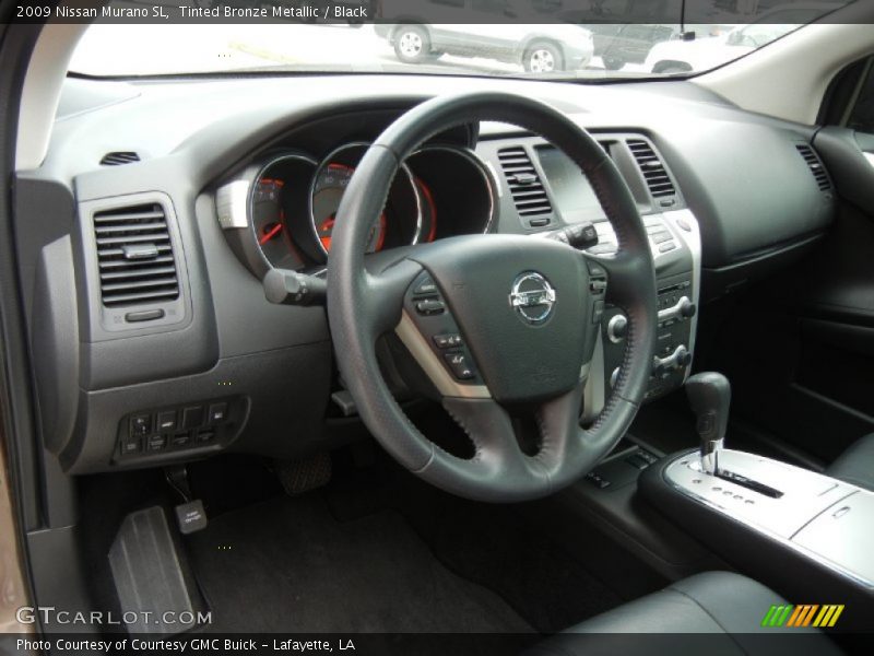 Tinted Bronze Metallic / Black 2009 Nissan Murano SL