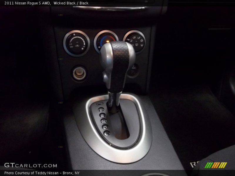 Wicked Black / Black 2011 Nissan Rogue S AWD
