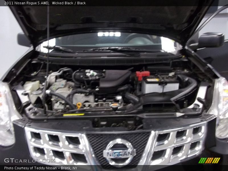 Wicked Black / Black 2011 Nissan Rogue S AWD