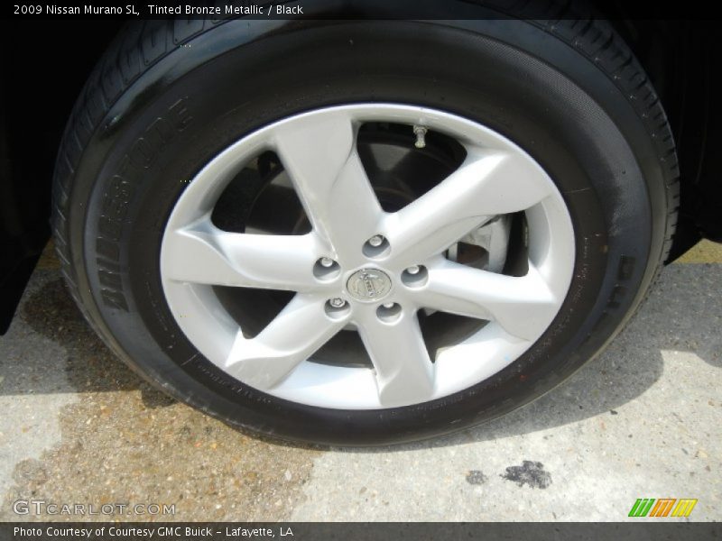 Tinted Bronze Metallic / Black 2009 Nissan Murano SL
