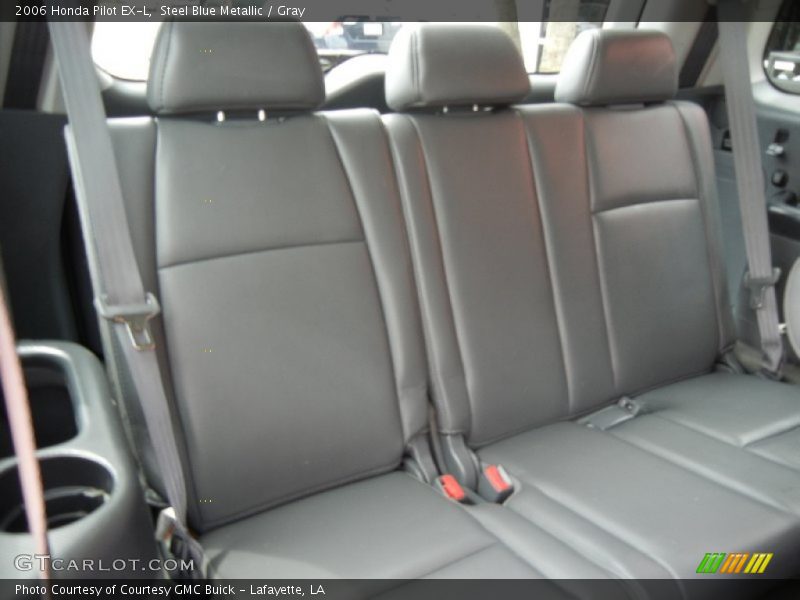 Steel Blue Metallic / Gray 2006 Honda Pilot EX-L