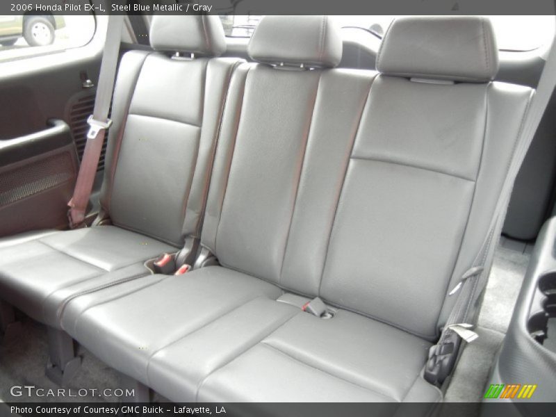 Steel Blue Metallic / Gray 2006 Honda Pilot EX-L