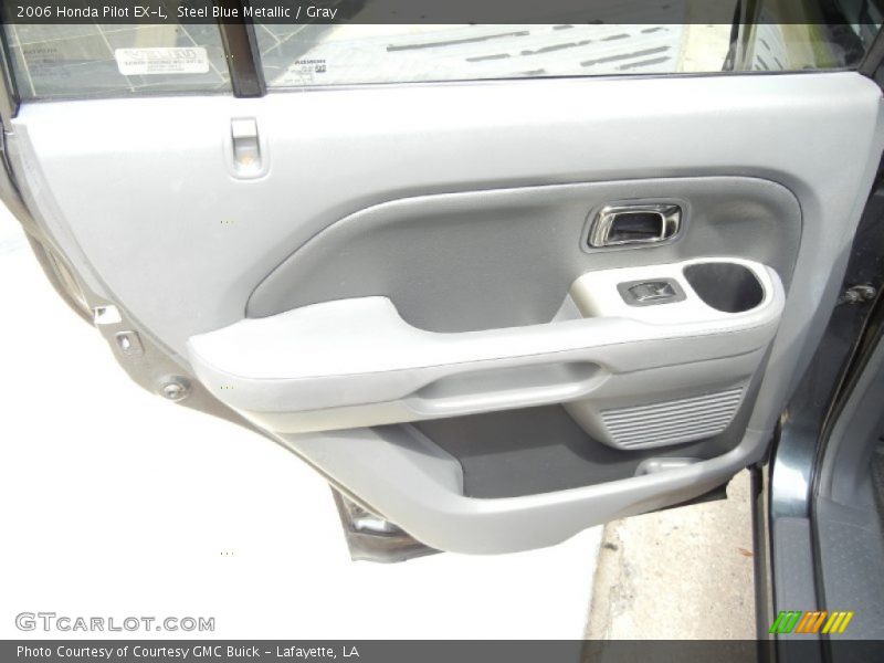Steel Blue Metallic / Gray 2006 Honda Pilot EX-L