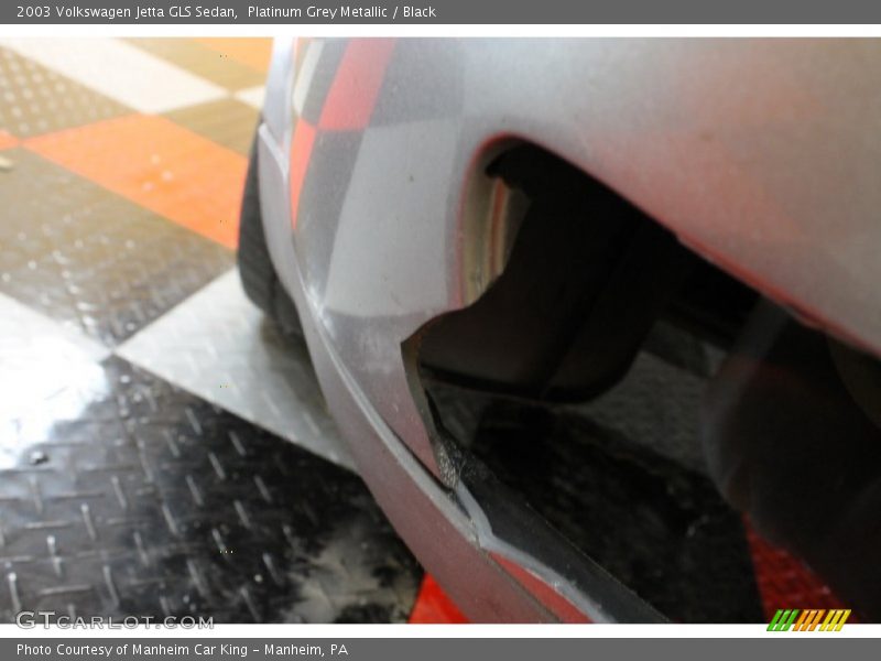 Platinum Grey Metallic / Black 2003 Volkswagen Jetta GLS Sedan