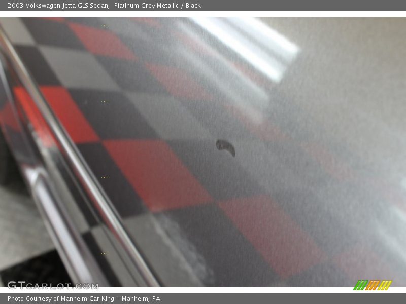 Platinum Grey Metallic / Black 2003 Volkswagen Jetta GLS Sedan