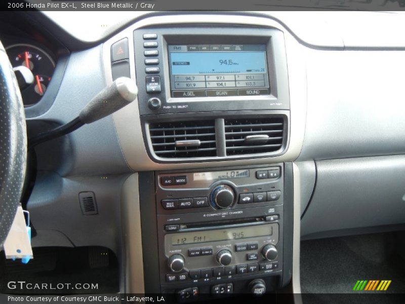 Steel Blue Metallic / Gray 2006 Honda Pilot EX-L