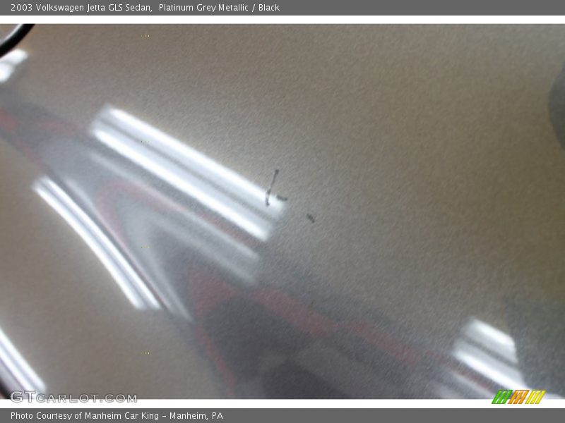 Platinum Grey Metallic / Black 2003 Volkswagen Jetta GLS Sedan