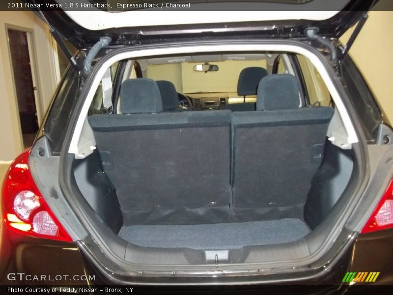 Espresso Black / Charcoal 2011 Nissan Versa 1.8 S Hatchback