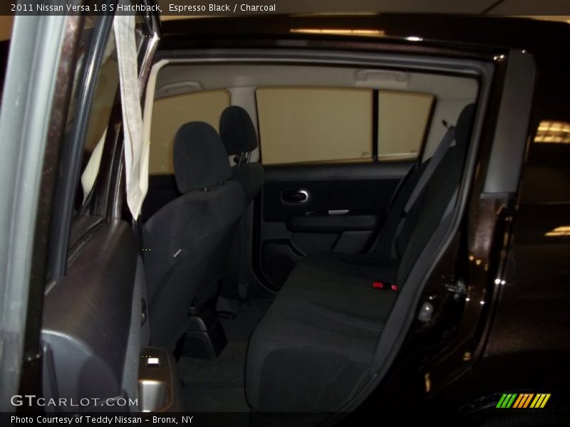 Espresso Black / Charcoal 2011 Nissan Versa 1.8 S Hatchback