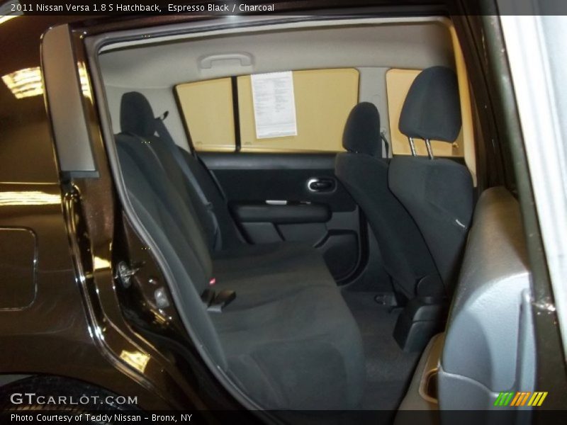 Espresso Black / Charcoal 2011 Nissan Versa 1.8 S Hatchback
