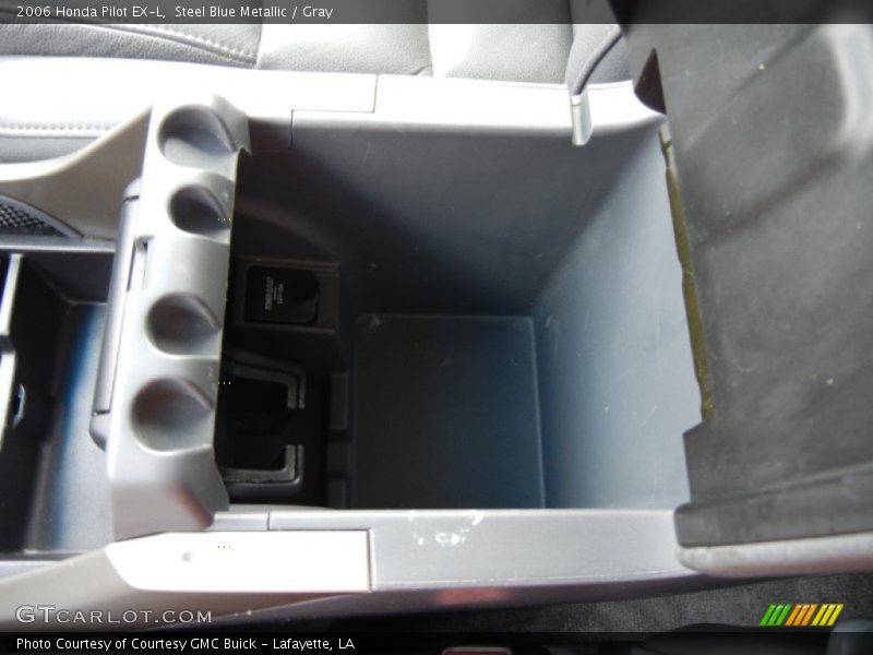 Steel Blue Metallic / Gray 2006 Honda Pilot EX-L