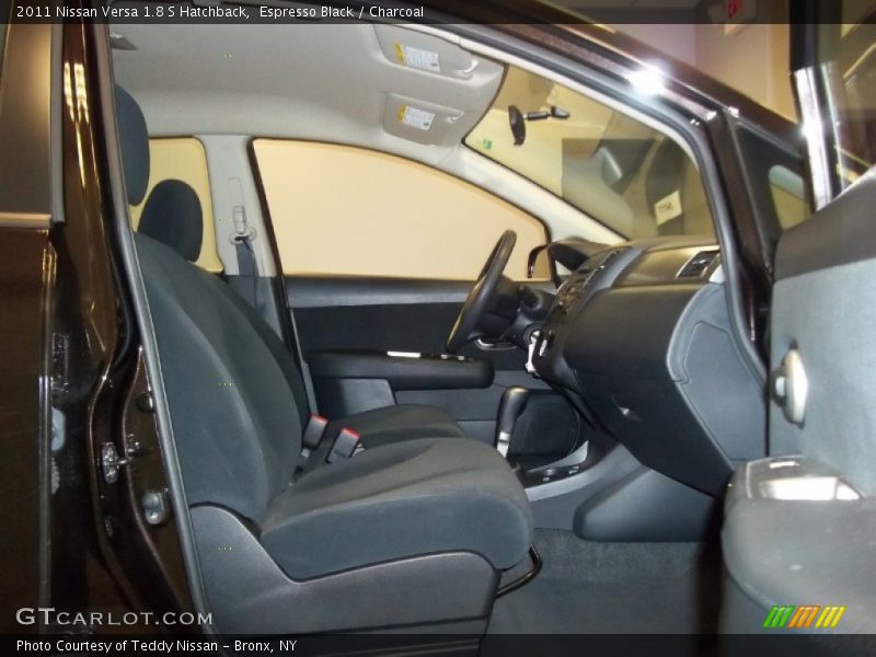 Espresso Black / Charcoal 2011 Nissan Versa 1.8 S Hatchback