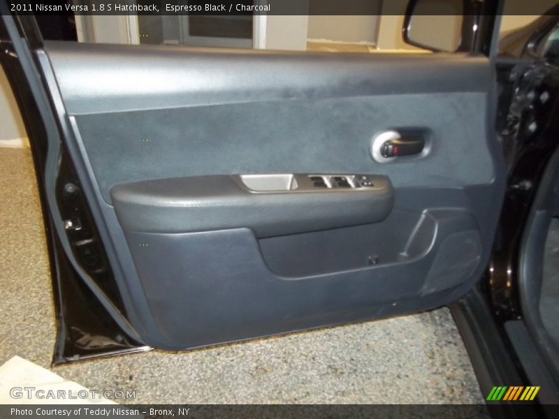 Espresso Black / Charcoal 2011 Nissan Versa 1.8 S Hatchback