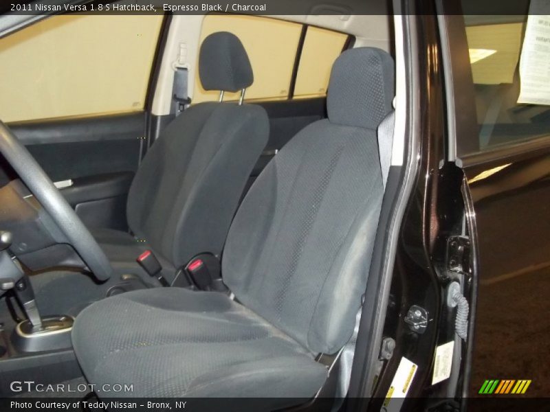 Espresso Black / Charcoal 2011 Nissan Versa 1.8 S Hatchback