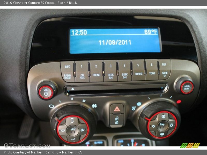 Audio System of 2010 Camaro SS Coupe