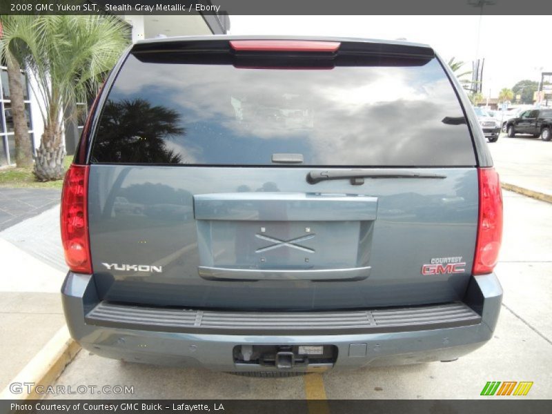 Stealth Gray Metallic / Ebony 2008 GMC Yukon SLT