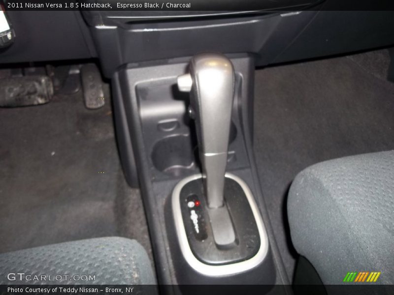 Espresso Black / Charcoal 2011 Nissan Versa 1.8 S Hatchback