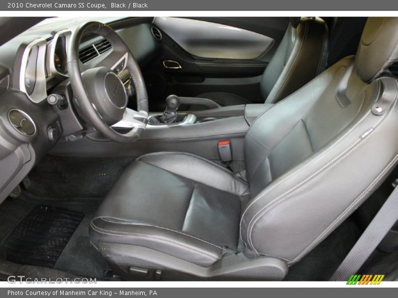  2010 Camaro SS Coupe Black Interior