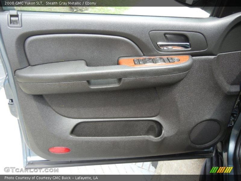Stealth Gray Metallic / Ebony 2008 GMC Yukon SLT