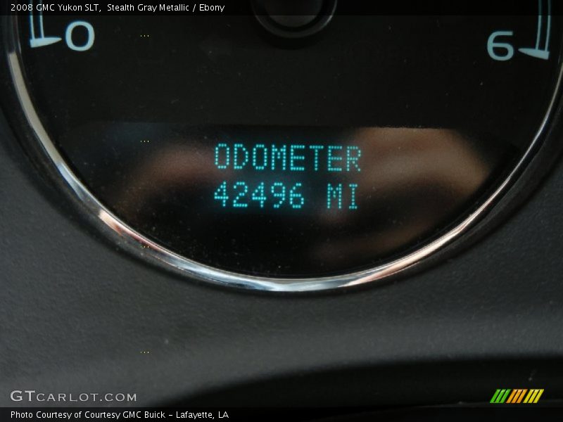 Stealth Gray Metallic / Ebony 2008 GMC Yukon SLT