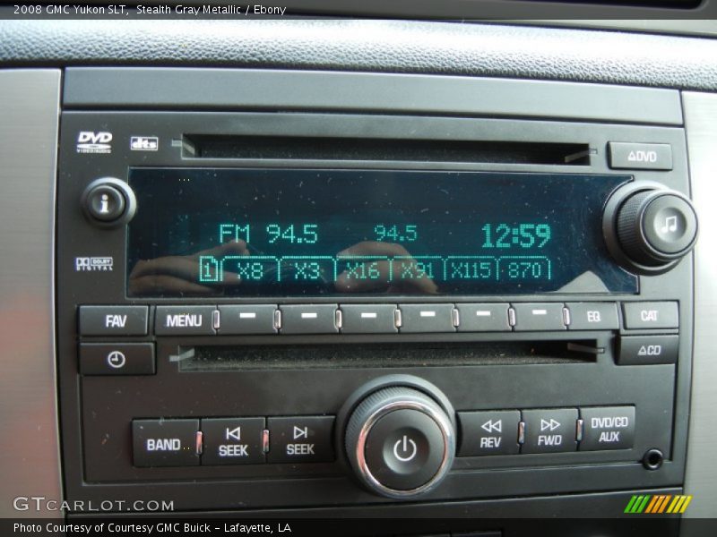 Stealth Gray Metallic / Ebony 2008 GMC Yukon SLT