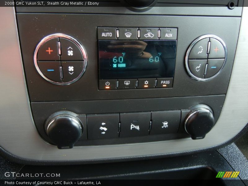 Stealth Gray Metallic / Ebony 2008 GMC Yukon SLT