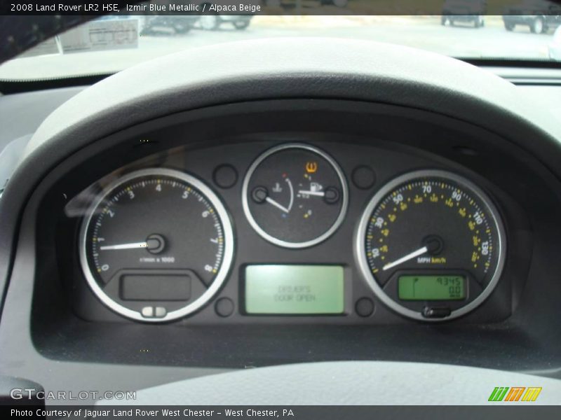 Izmir Blue Metallic / Alpaca Beige 2008 Land Rover LR2 HSE