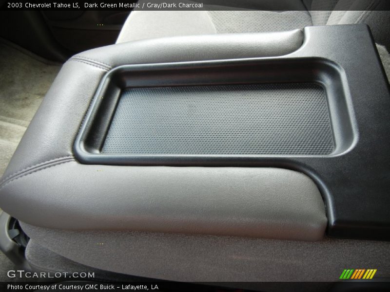 Dark Green Metallic / Gray/Dark Charcoal 2003 Chevrolet Tahoe LS