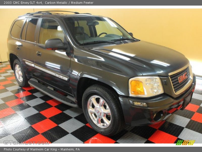 Carbon Metallic / Medium Pewter 2003 GMC Envoy SLT 4x4