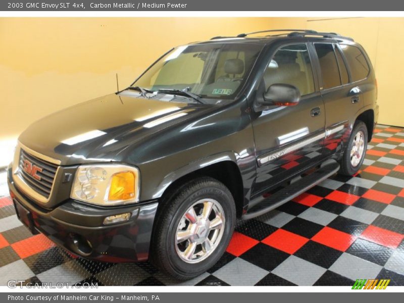 Carbon Metallic / Medium Pewter 2003 GMC Envoy SLT 4x4