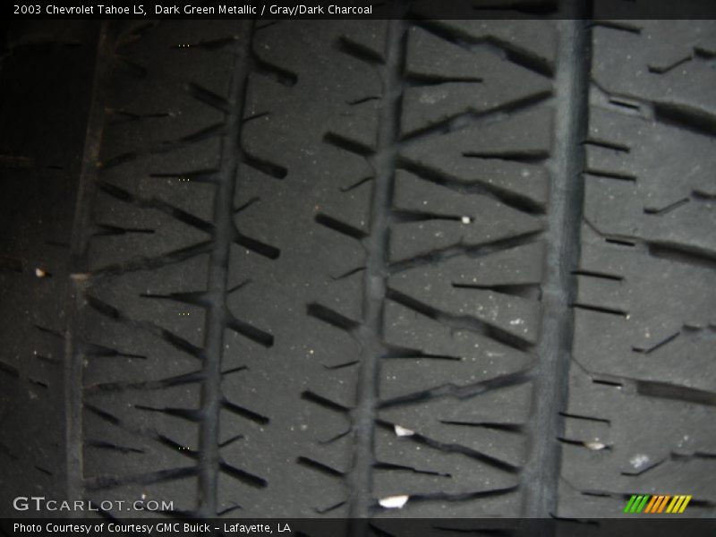 Dark Green Metallic / Gray/Dark Charcoal 2003 Chevrolet Tahoe LS