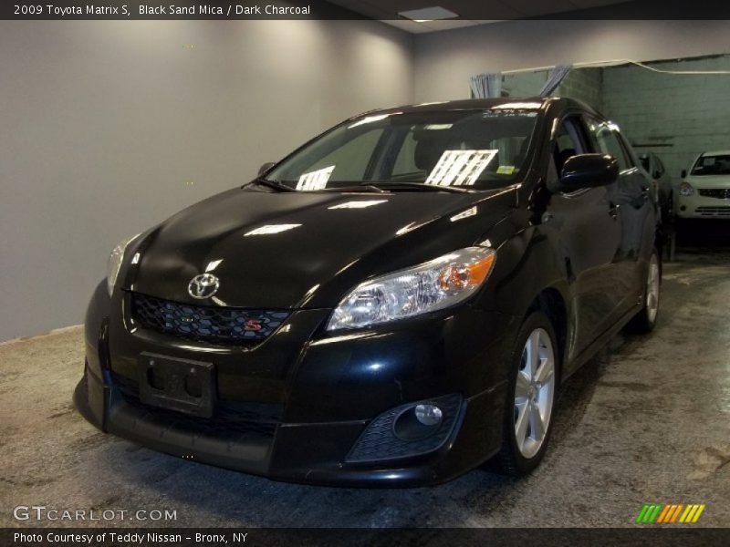 Black Sand Mica / Dark Charcoal 2009 Toyota Matrix S
