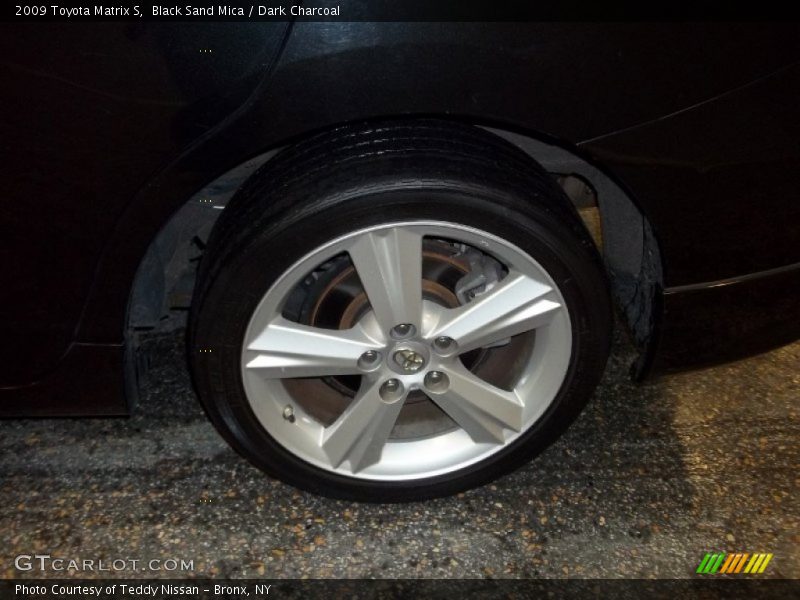 Black Sand Mica / Dark Charcoal 2009 Toyota Matrix S