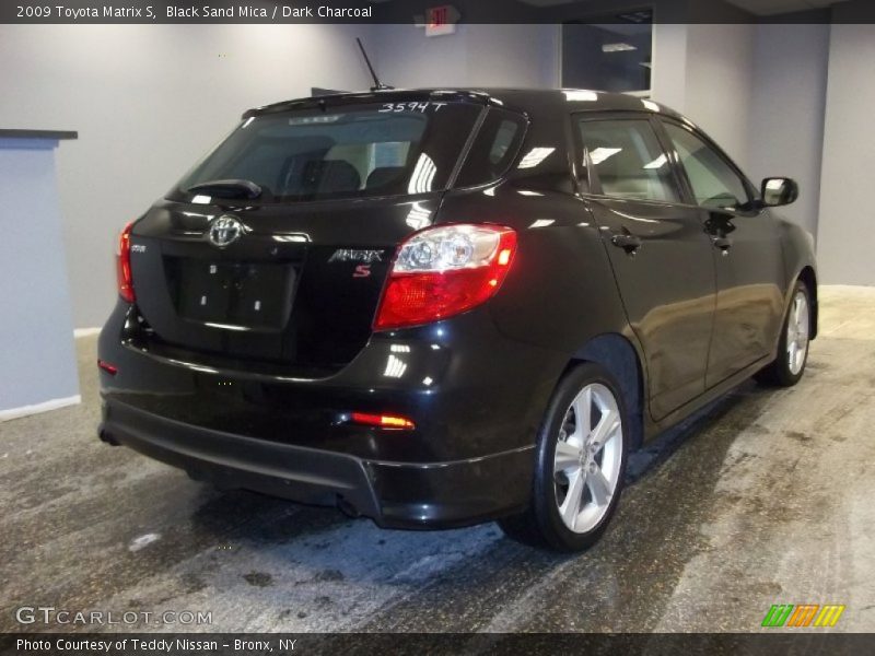 Black Sand Mica / Dark Charcoal 2009 Toyota Matrix S