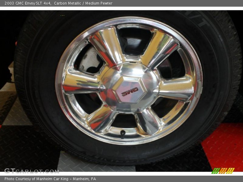 Carbon Metallic / Medium Pewter 2003 GMC Envoy SLT 4x4