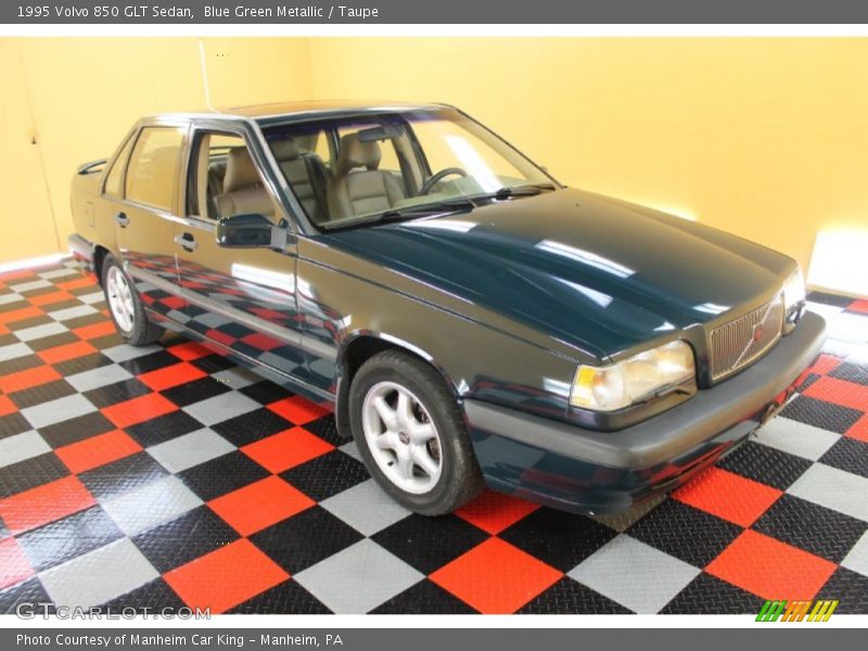 Blue Green Metallic / Taupe 1995 Volvo 850 GLT Sedan