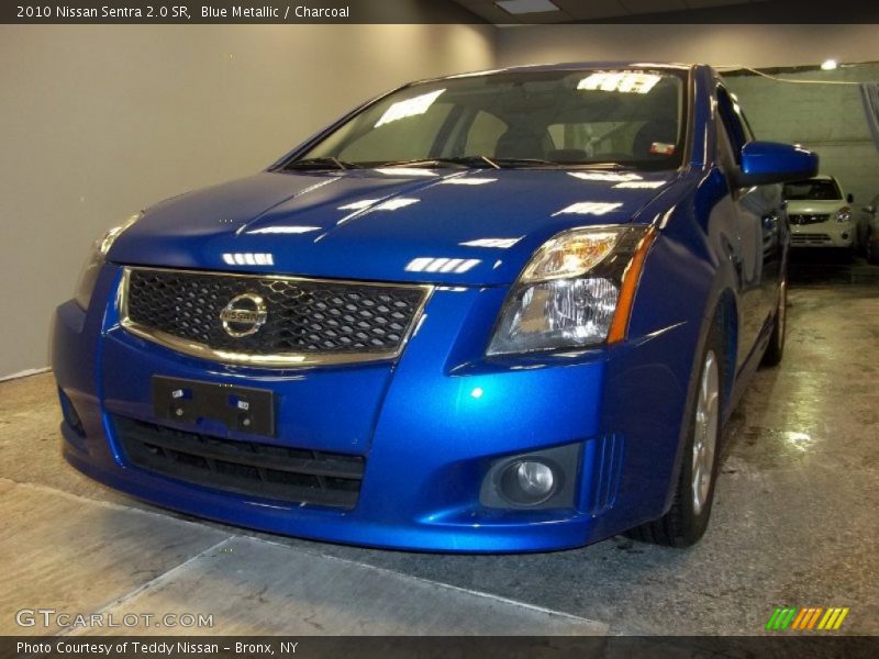 Blue Metallic / Charcoal 2010 Nissan Sentra 2.0 SR