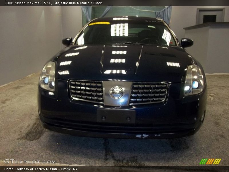 Majestic Blue Metallic / Black 2006 Nissan Maxima 3.5 SL