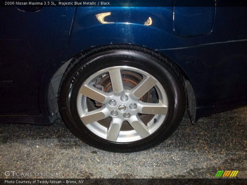 Majestic Blue Metallic / Black 2006 Nissan Maxima 3.5 SL