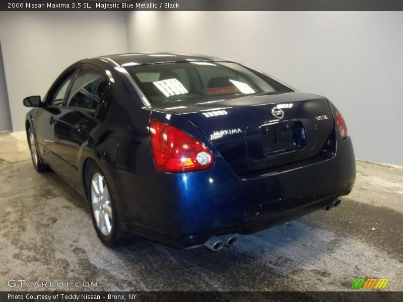 Majestic Blue Metallic / Black 2006 Nissan Maxima 3.5 SL