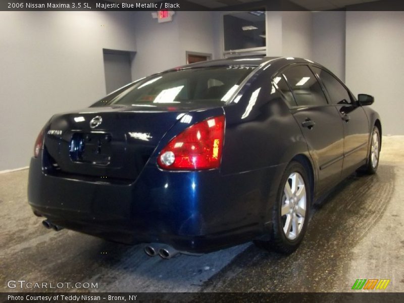 Majestic Blue Metallic / Black 2006 Nissan Maxima 3.5 SL