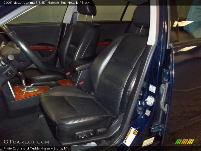 Majestic Blue Metallic / Black 2006 Nissan Maxima 3.5 SL