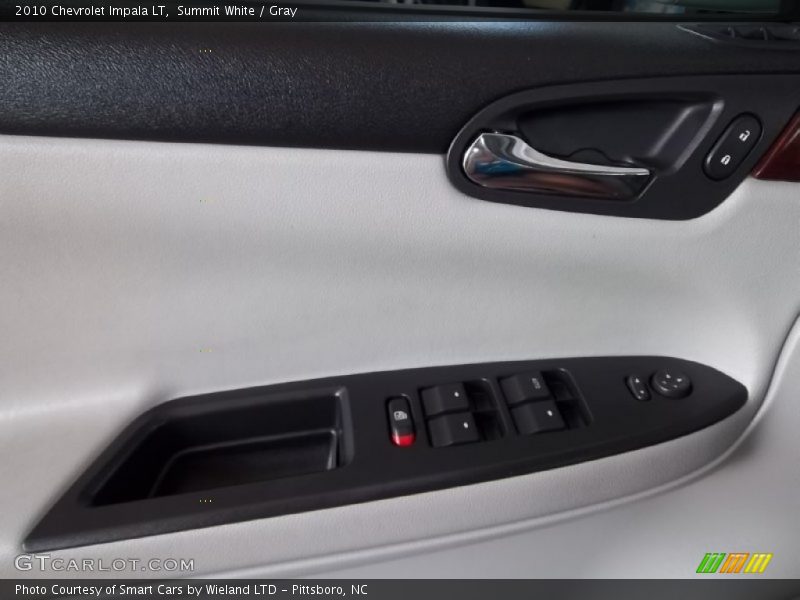 Summit White / Gray 2010 Chevrolet Impala LT