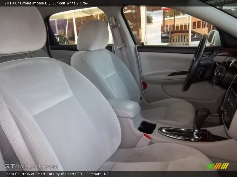 Summit White / Gray 2010 Chevrolet Impala LT