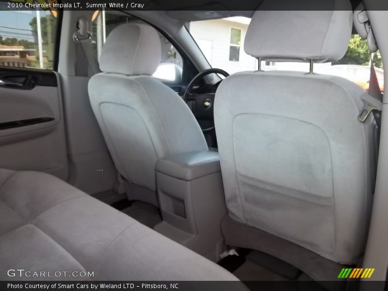 Summit White / Gray 2010 Chevrolet Impala LT