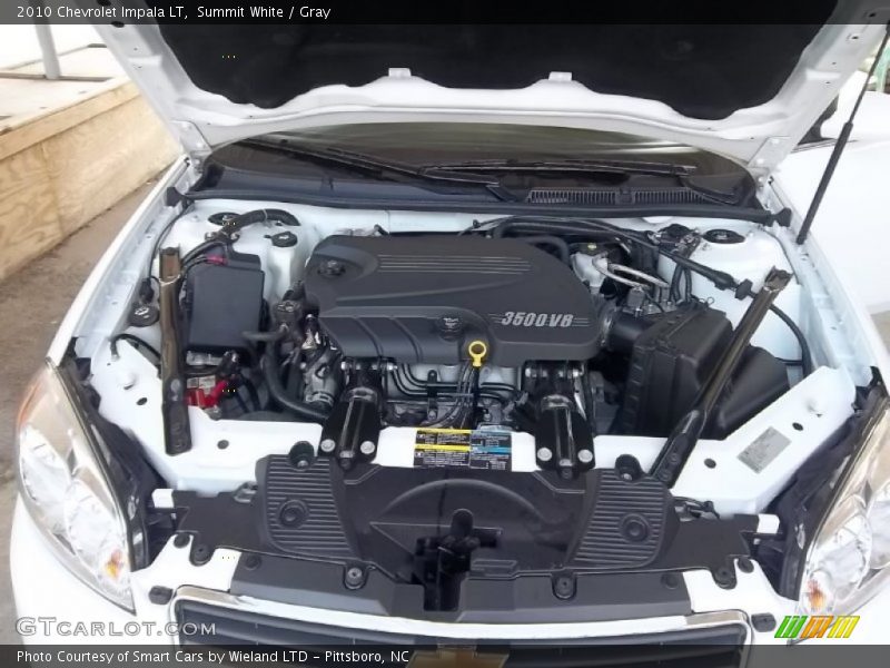 Summit White / Gray 2010 Chevrolet Impala LT