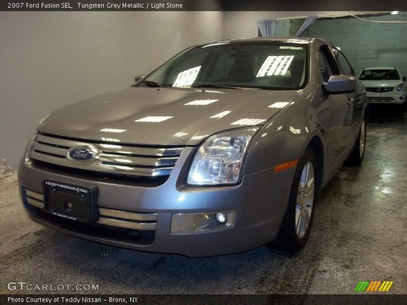 Tungsten Grey Metallic / Light Stone 2007 Ford Fusion SEL